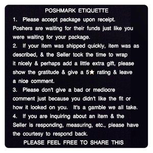 💜PLEASE READ  💜 PM ETIQUETTE 🌹